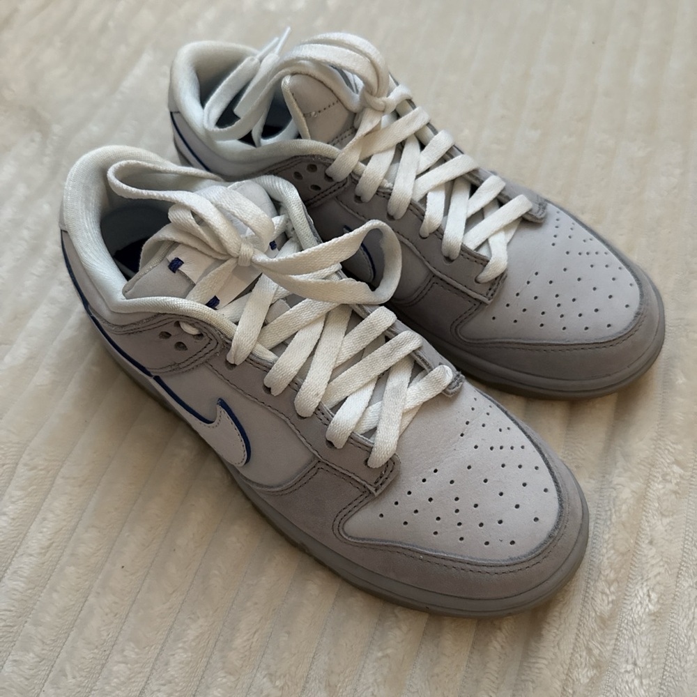 Nike Gray and White Sneakers